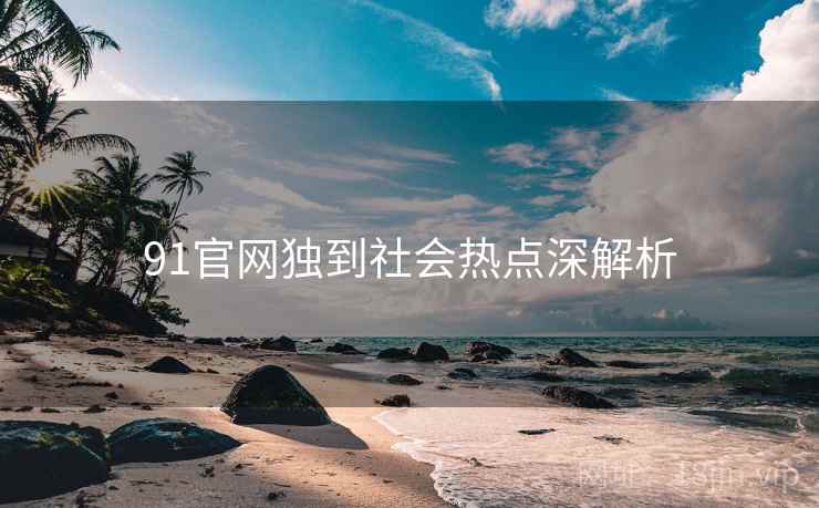 91官网独到社会热点深解析