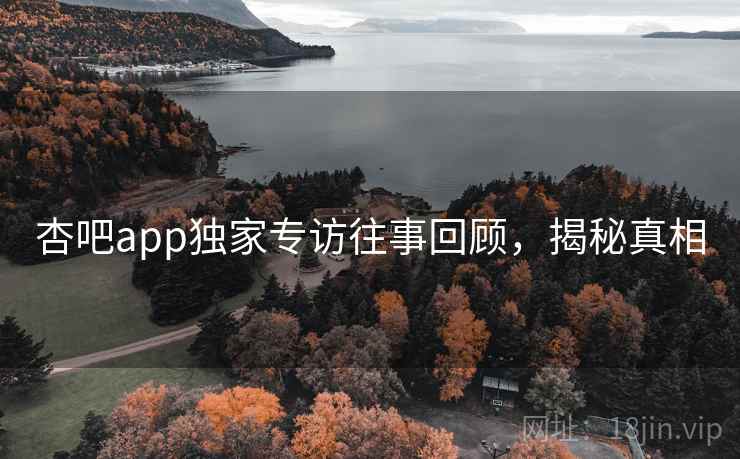 杏吧app独家专访往事回顾，揭秘真相