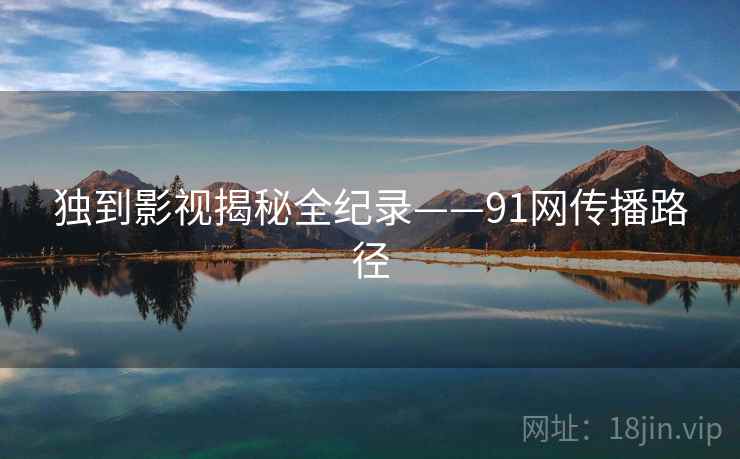 独到影视揭秘全纪录——91网传播路径